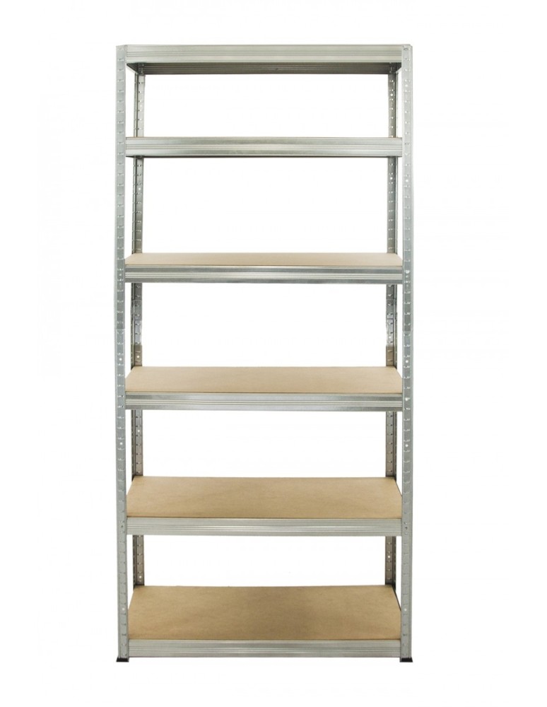 wysokość 196 - Regał metalowy Helios 196x90x40_6_Z - 175 kg / na półkę - product MODO24.PL 3