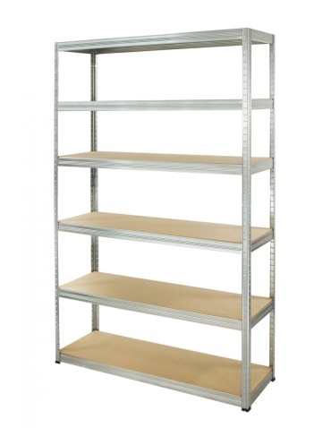 wysokość 196 - Regał metalowy Helios 196x110x30_6_Z - 175 kg / na półkę - product 4