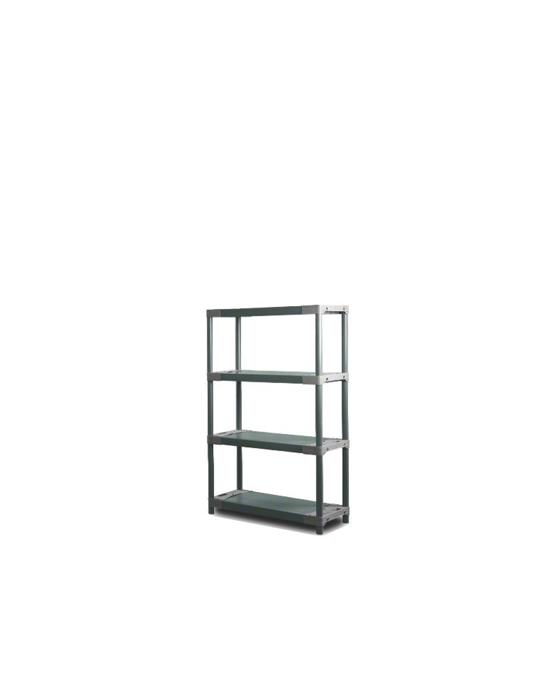 Tytan-4 - Regał plastikowy TYTAN-4 138x70x46 SZARY - produkt MODO24.PL 1