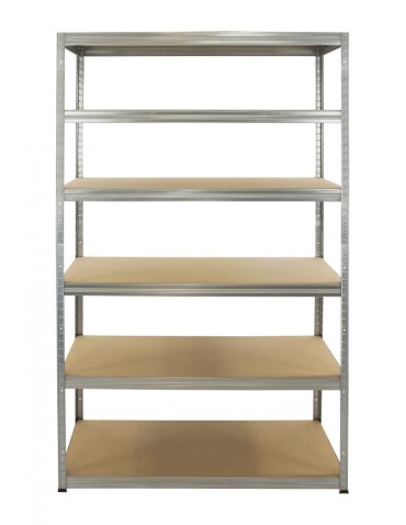 wysokość 196 - Regał metalowy Helios 196x110x50_6_Z - 175 kg / na półkę - product 3