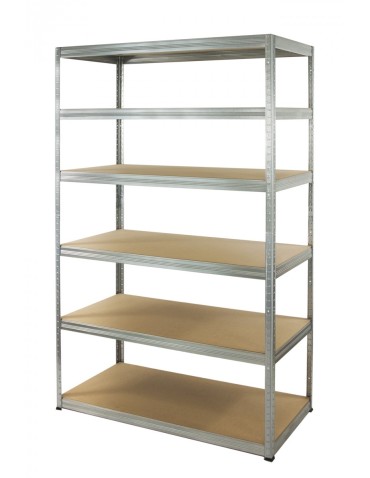 wysokość 196 - Regał metalowy Helios 196x110x60_6_Z - 175 kg / na półkę - product 3