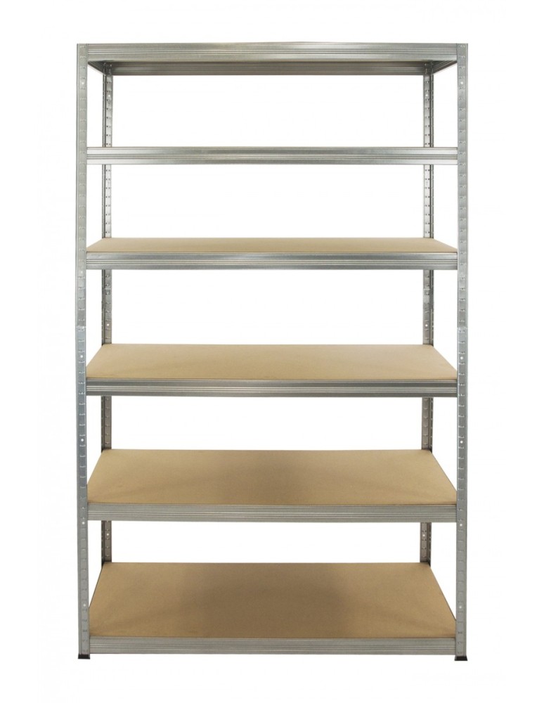 wysokość 196 - Regał metalowy Helios 196x110x60_6_Z - 175 kg / na półkę - product MODO24.PL 4