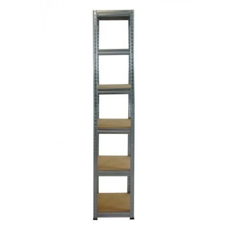 Regał metalowy Helios ocynk 196x35x35_6 - 175 kg / na półkę