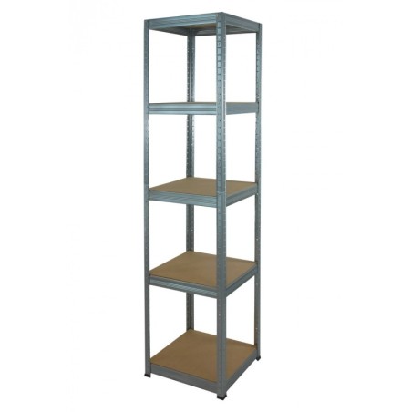 Regał metalowy Helios ocynk 196x40x40_5 - 175 kg / na półkę