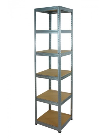 Regał metalowy Helios ocynk 196x40x40_6 - 175 kg / na półkę