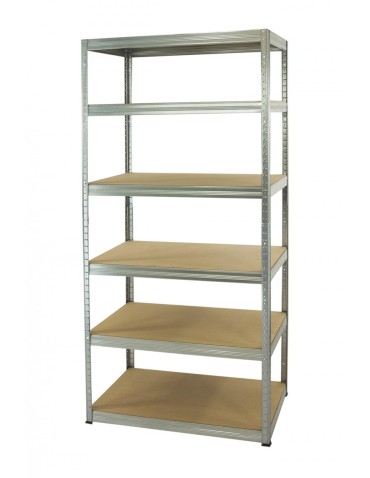 wysokość 196 - Regał metalowy Helios 196x90x45_6_Z - 175 kg / na półkę - product 5