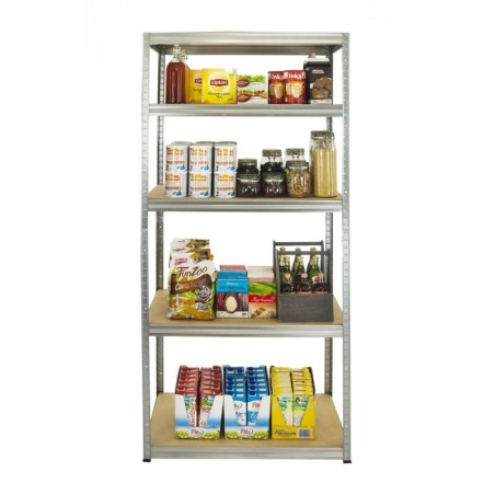 Regał metalowy Helios 196x90x60_5_Z - 175 kg / na półkę