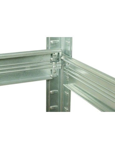 wysokość 196 - Regał metalowy Helios 196x100x30_5_Z - 175 kg / na półkę - product 11