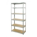 Regał metalowy Helios 196x100x35_6_Z - 175 kg / na półkę