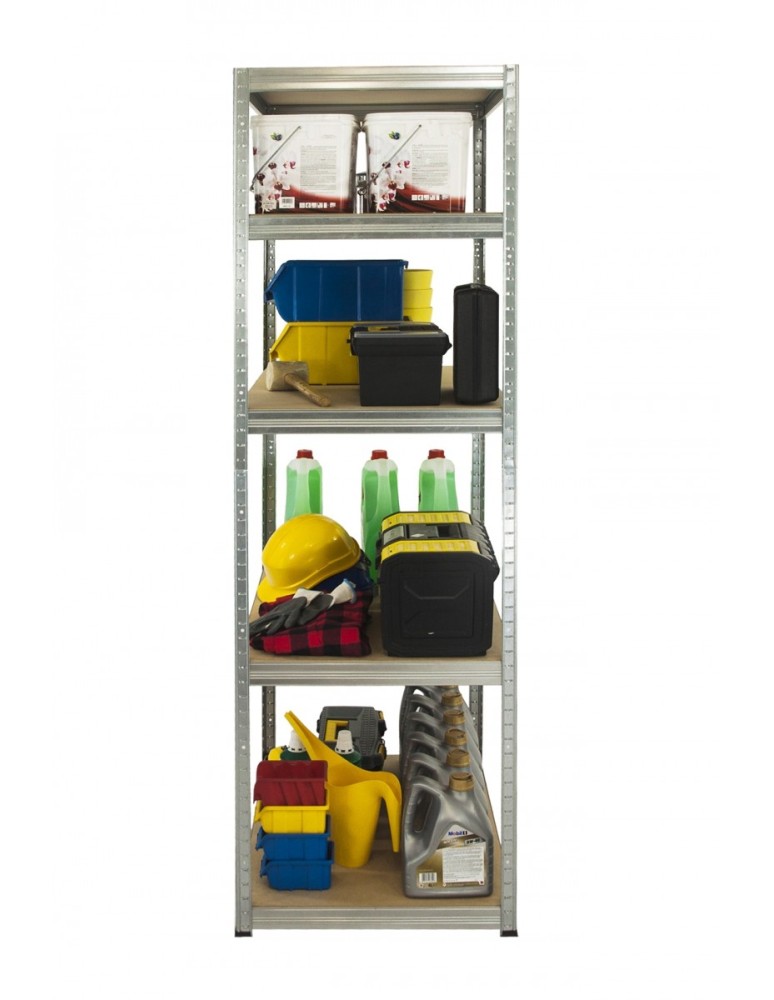 wysokość 196 - Regał metalowy Helios 196x100x45_6_Z - 175 kg / na półkę - product MODO24.PL 3