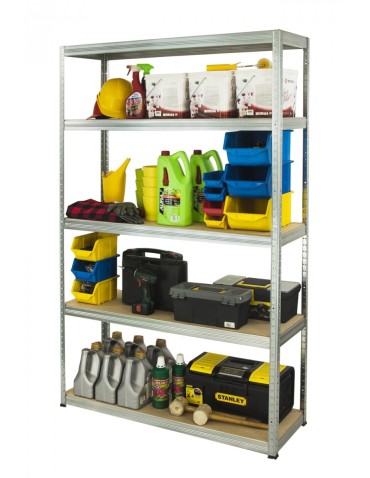 Regał metalowy Helios 196x120x30_5_Z - 175 kg / na półkę