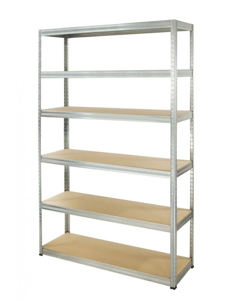 wysokość 196 - Regał metalowy Helios 196x120x35_6_Z - 175 kg / na półkę - product MODO24.PL 5