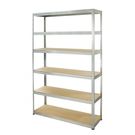 Regał metalowy Helios 196x120x35_6_Z - 175 kg / na półkę