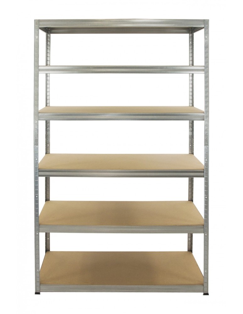 wysokość 196 - Regał metalowy Helios 196x120x45_6_Z - 175 kg / na półkę - product MODO24.PL 5