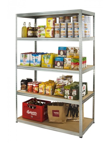 Regał metalowy Helios 196x120x50_5_Z - 175 kg / na półkę