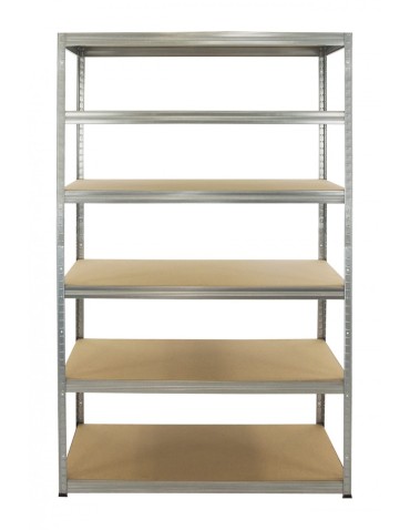 wysokość 196 - Regał metalowy Helios 196X120X60_6_Z - 175 kg / na półkę - product 5