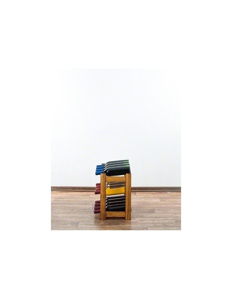 Otwarte regały alkoholowe RW-1 - Sosnowy regał na wino RW-1-12 W kolorze olchy - product MODO24.PL 5