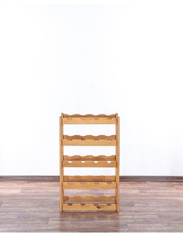 Sosnowy regał na wino RW-1-20 ▪ W kolorze olchy - product 2