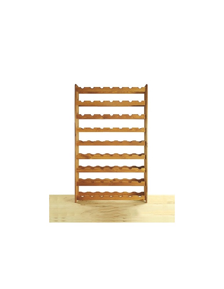 Klasyczne regały do wina RW-3 - Regał na wino RW-3-63 Olchowy - product MODO24.PL 2