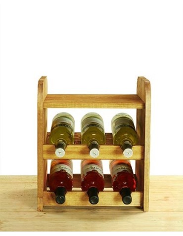 Regał na wino RW-3-6P Olchowy - product 2
