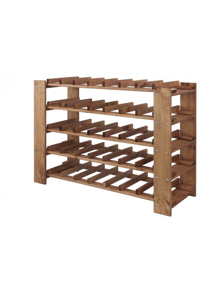 Seria RW-5 - Regał na wino RW-51-1 64x80x30 cm w kolorze olchy - produkt MODO24.PL 1