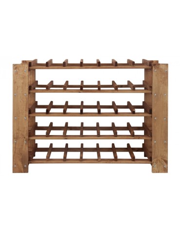 Seria RW-5 - Regał na wino RW-51-1 64x80x30 cm w kolorze olchy - product 4