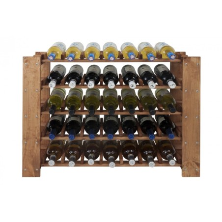 Regał na wino RW-51-1 64x80x30 cm w kolorze olchy