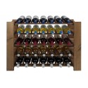 Regał na wino RW-51-1 64x80x30 cm w kolorze brązowym