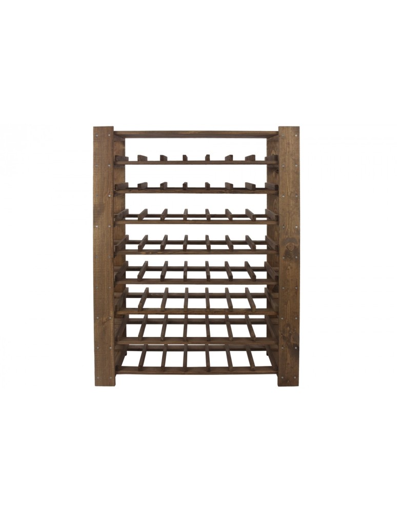 Seria RW-5 - Regał na wino RW-5-2 110x80x30 cm w kolorze brązowym - product MODO24.PL 1