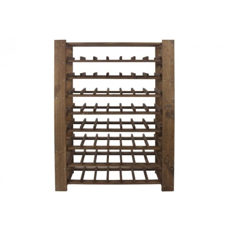 Regał na wino RW-5-2 110x80x30 cm w kolorze brązowym