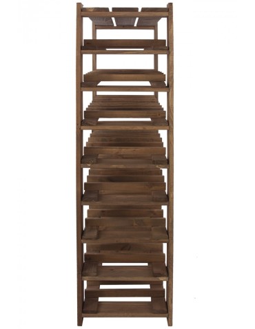 Seria RW-5 - Regał na wino RW-5-2 110x80x30 cm w kolorze brązowym - product 3