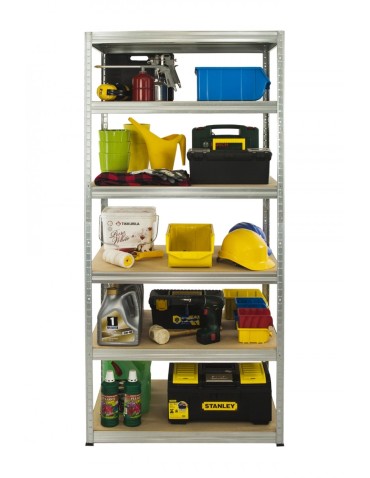 Regał metalowy Helios 213x100x45_6_Z - 175 kg / na półkę - product 2