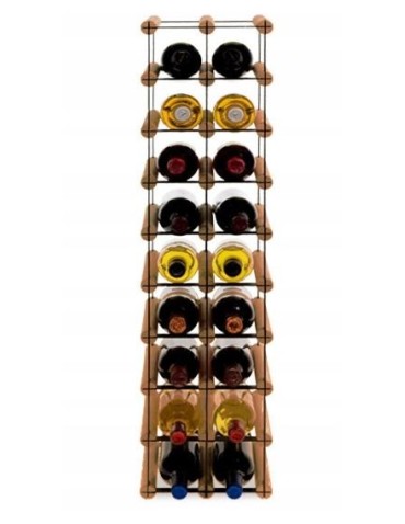 Stojak · 18 butelek RW-8 2x9 czerń·brąz - product 2