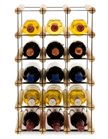 Stojak · 15 butelek RW-8 3x5 czerń·brąz - product 2