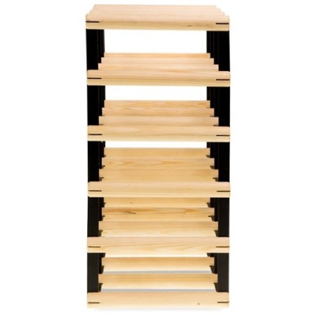 Stojak · 15 butelek RW-8 3x5 czerń·brąz