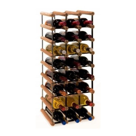 Stojak · 24 butelki RW-8 3x8 czerń·brąz