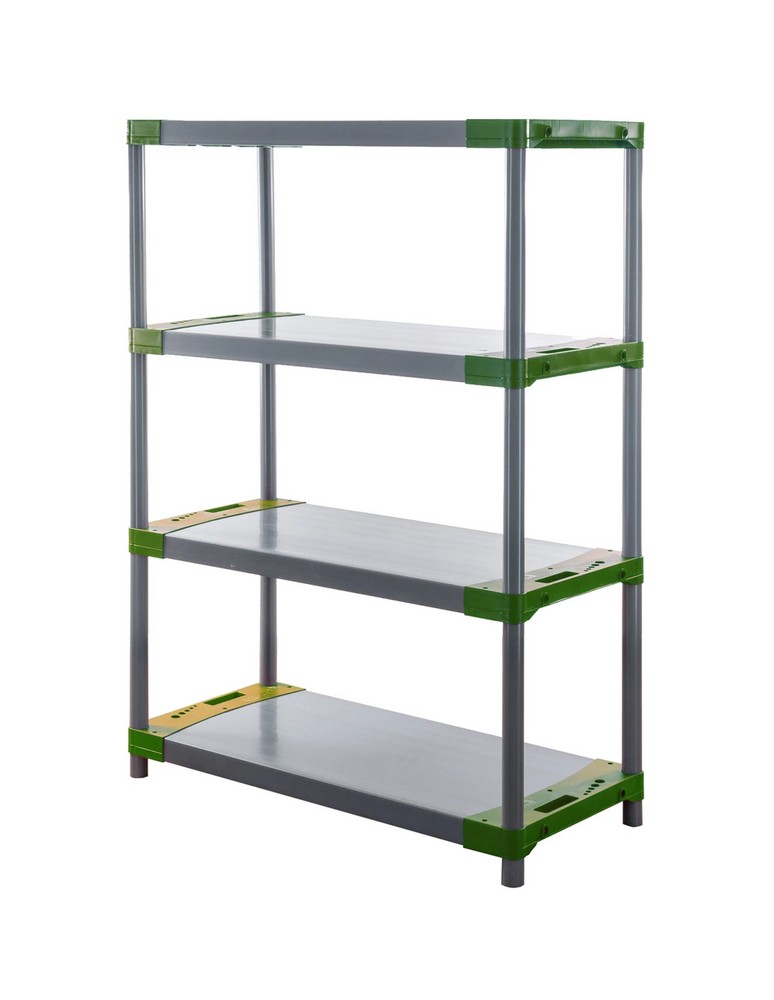 Jupiter-4 - Regał plastikowy Jupiter-4 138x100x46 zielony - produkt MODO24.PL 1