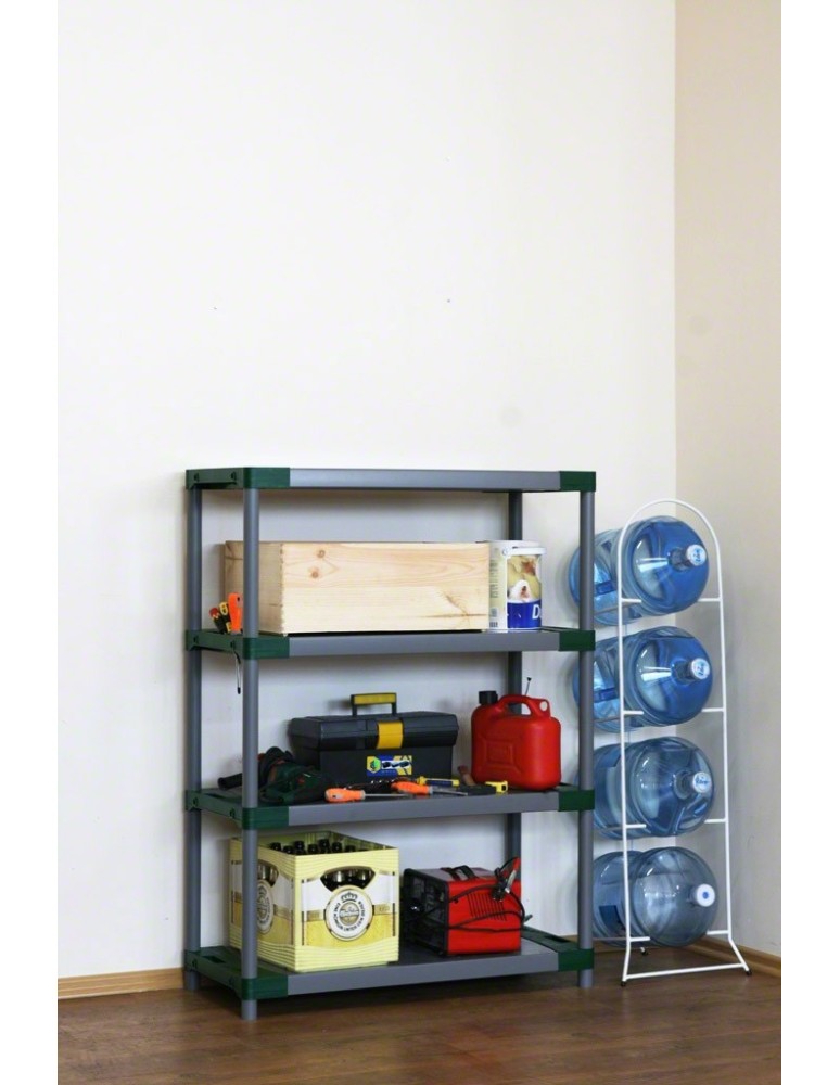 Jupiter-4 - Regał plastikowy Jupiter-4 138x110x46 zielony - product MODO24.PL 2