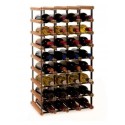 Stojak · 32 butelki RW-8 4x8 czerń·brąz