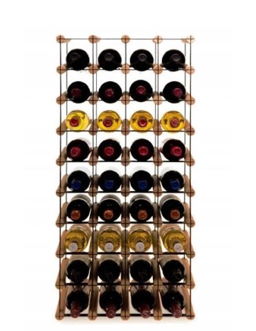 Stojak · 36 butelek RW-8 4x9 czerń·brąz - product 2