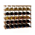 Stojak · 30 butelek RW-8 6x5 czerń·brąz