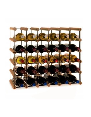 Stojak · 30 butelek RW-8 6x5 czerń·brąz