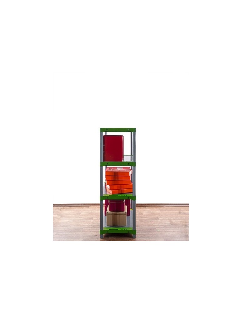 Tytan-4 - Regał plastikowy TYTAN-4 szary · 138x90x46 · Nośność półki 160 kg - product MODO24.PL 4