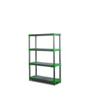 Regał plastikowy Jupiter-4 138x60x46 zielony