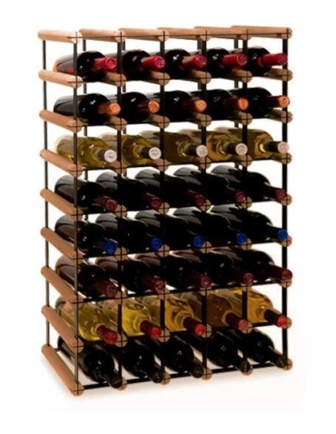 Stojak · 40 butelek RW-8 5x8 czerń·brąz