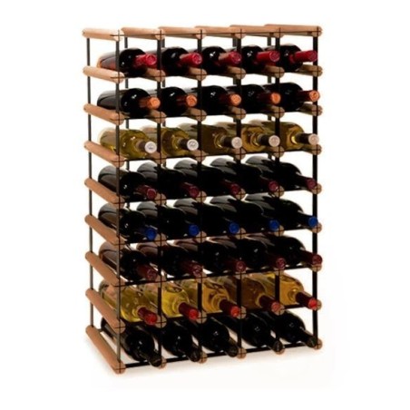 Stojak · 40 butelek RW-8 5x8 czerń·brąz