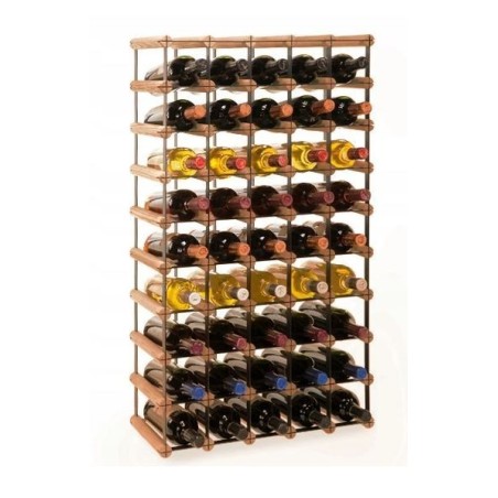 Stojak · 45 butelek RW-8 5x9 czerń·brąz