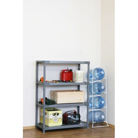 Regał plastikowy Jupiter-4 138x80x46 zielony