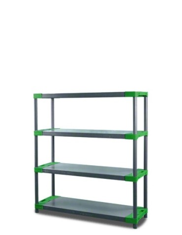 Regał plastikowy Jupiter-4 138x90x46 zielony