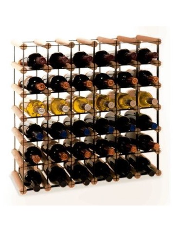 Stojak · 36 butelek RW-8 6x6 czerń·brąz